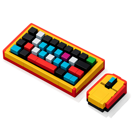 AI Clavier et souris  Image IA