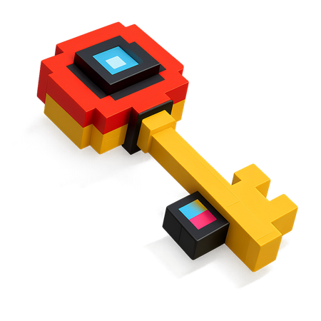 AI Clé du trésor  Image IA