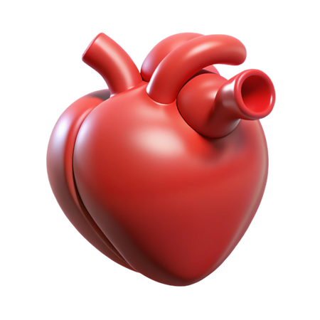 AI Cœur humain  Image IA