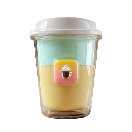 AI Coffee  3D Icon