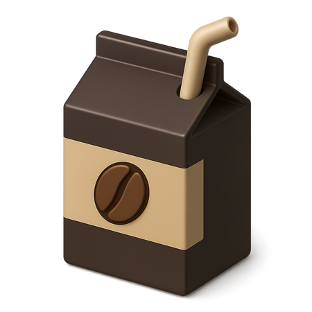 AI Coffee Drink  3D Icon
