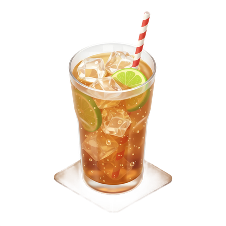 AI Cold Drink  3D Icon