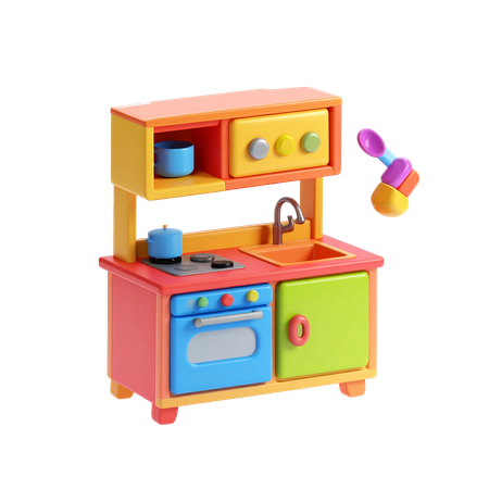 AI Conjuntos de cozinha de brinquedo  Imagem