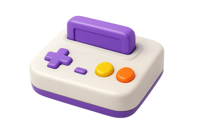 AI Console 3D Icon
