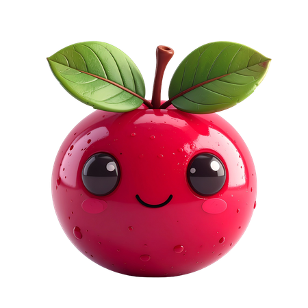 AI Cranberry  3D Icon