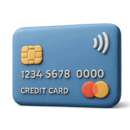 AI Credit Card  3D Icon