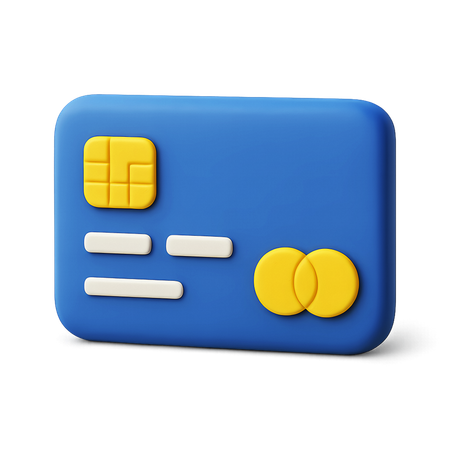 AI Credit Card  3D Icon