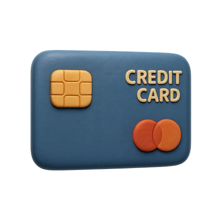 AI Credit card  3D Icon
