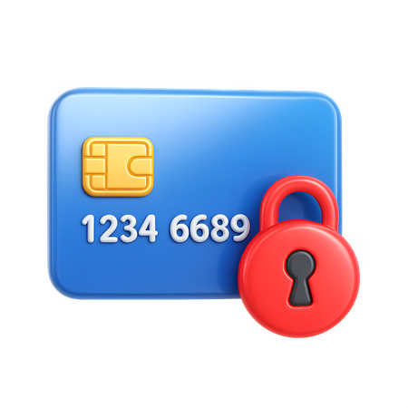 AI Credit Card  3D Icon