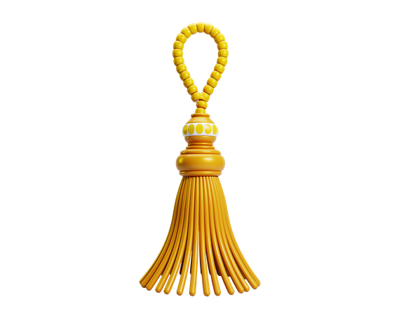 AI Decorative tassels  3D Icon