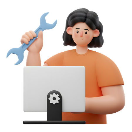 AI Desenvolvedora trabalhando em Digital Fixers  Imagem