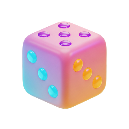 AI Dice  3D Icon