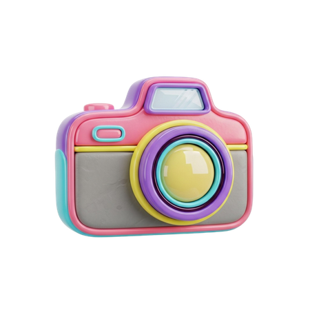 AI Digital Camera  3D Icon