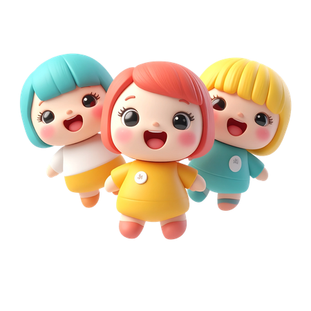AI Dolls  3D Icon