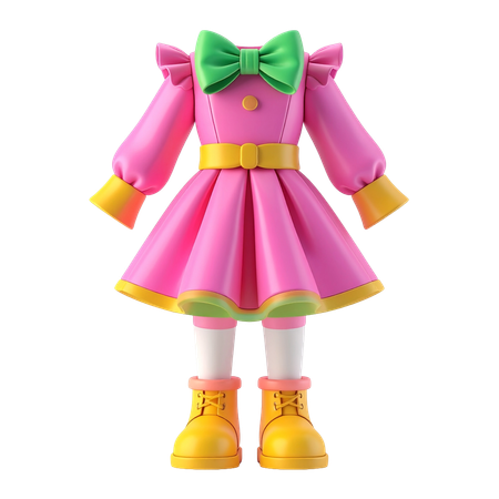 AI Dress-Up Costumes  3D Icon