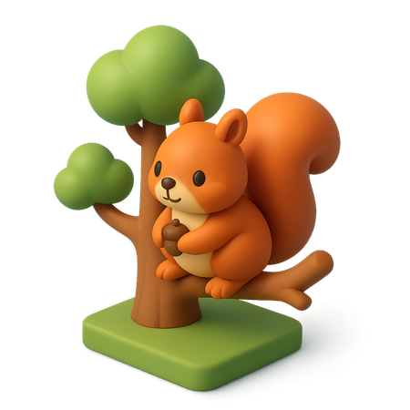 AI Écureuil  Image IA