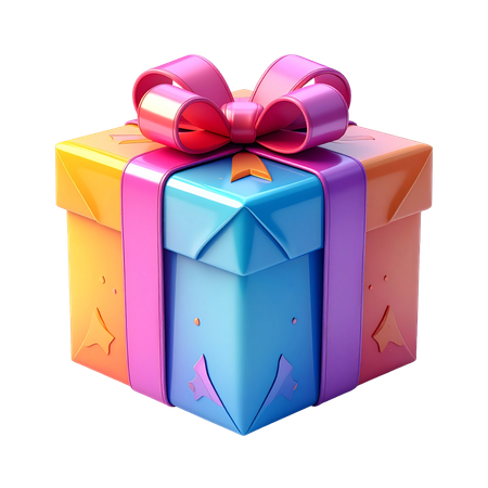 AI Embrulhando presentes com papel colorido  Imagem