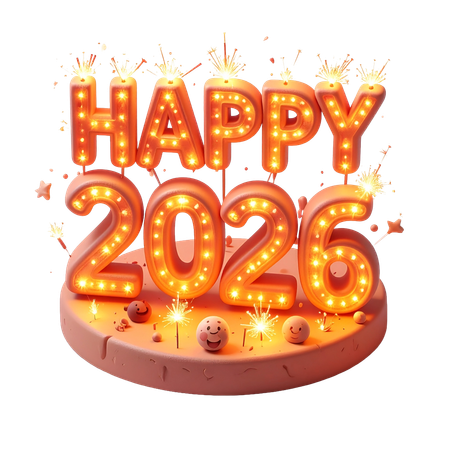 AI Feliz ano novo 2026  Imagem