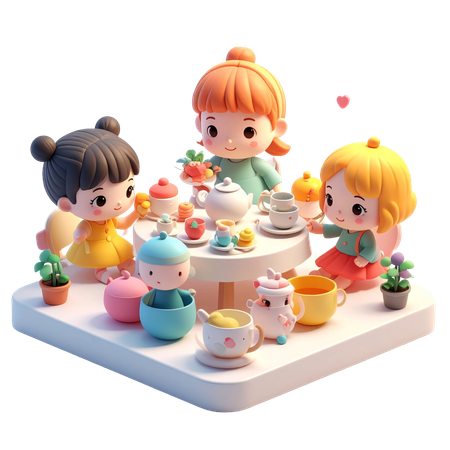 AI Festa do Chá de Pelúcia  Imagem