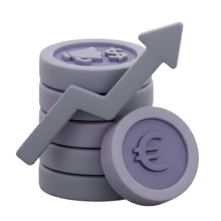 AI Finance Growth  3D Icon
