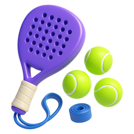 AI Fita adesiva para aderente de bolas de padel  3D Icon