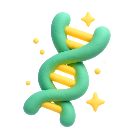AI Fita de DNA com efeito luminescente  Imagem
