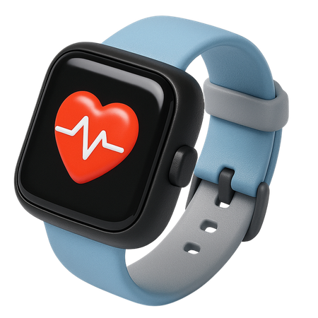 AI Fitness Tracker  3D Icon