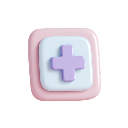 AI Follow button  3D Icon