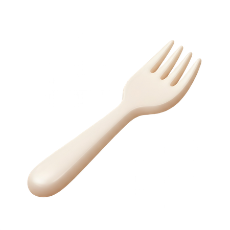 AI Food Spoon  3D Icon