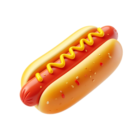 AI Food Toys  3D Icon