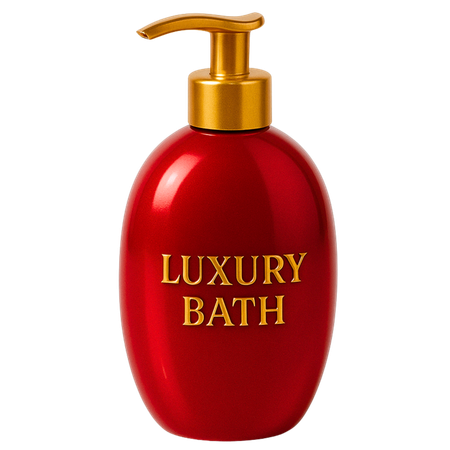 AI Frasco de banho de luxo Imagem