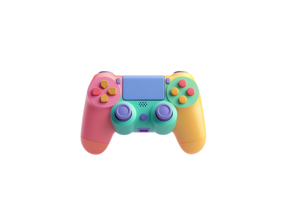AI Game Console 3D Icon