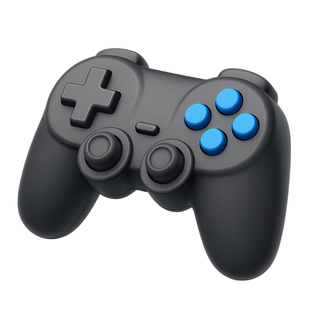 AI Game controller 3D Icon