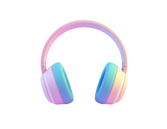 AI Headphones  3D Icon