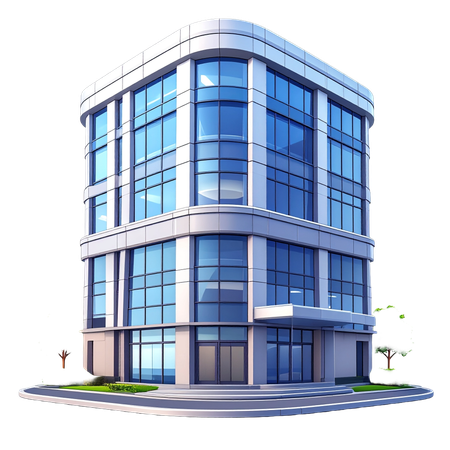 AI Immeuble de bureaux d'entreprise  Image IA