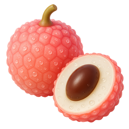 AI Jouet en plastique Litchi  Image IA