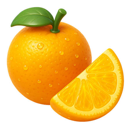 AI Jouet en plastique orange  Image IA