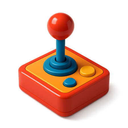 AI Joystick 3D Icon