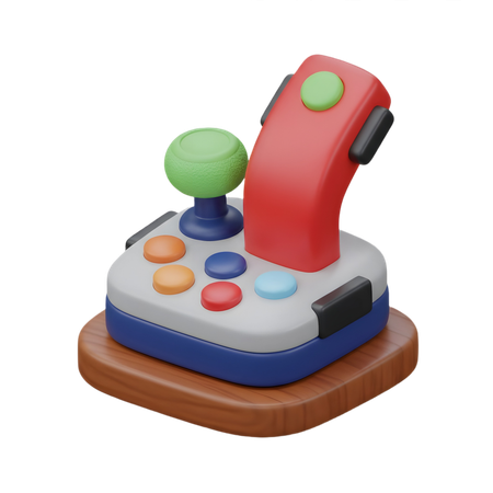 AI Joystick 3D Icon