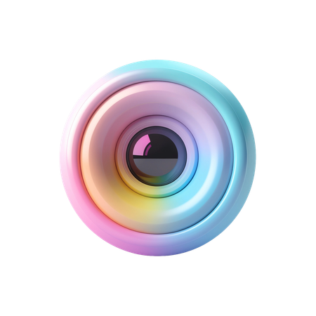 AI Lente de câmera de estúdio  Imagem