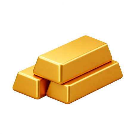 AI Lingotes de ouro  Imagem