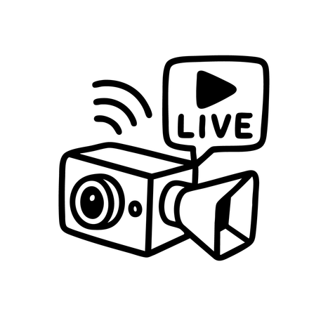 AI Live Camera Icon
