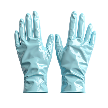 AI Luvas descartáveis  Imagem