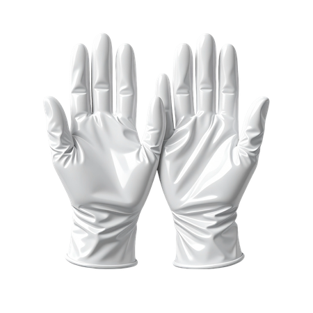 AI Luvas descartáveis  Imagem