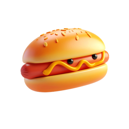 AI Miniature Food Toys  3D Icon