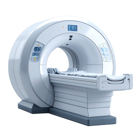 AI Mri Scan Machine  3D Icon