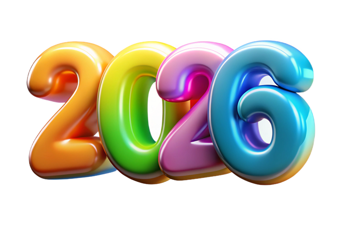 AI Números de balões infláveis 2026  Imagem