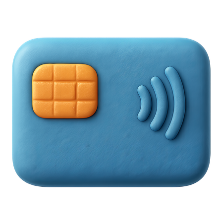 AI Pagamento com chip de cartão de crédito  Imagem