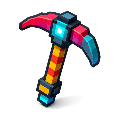 AI Pioche de mineur  Image IA