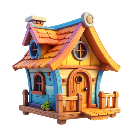 AI Playhouses  3D Icon